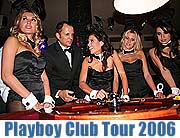 Let's Play © P1. Playboy Chef Hugh Hefner auf Geburtstagstour begrüßte Original Bunnys, echte Playmates und heimische VIPs am 31.05. (Foto: Martin Schmitz)
